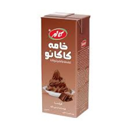  عکس خامه کاکائو پاکتی کاله
